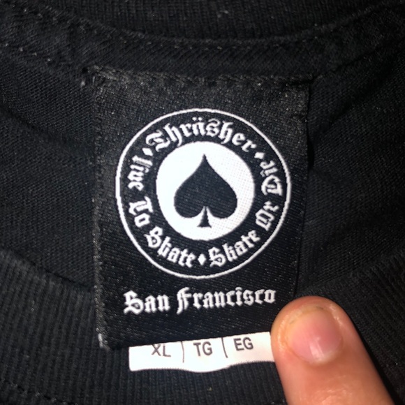 Thrasher flame tee - Picture 3 of 3